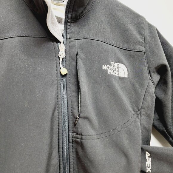 North Face Apex Pneumatic jacket Womens Sz XS Black  Shell Wind Water Resistant - Picture 10 of 13